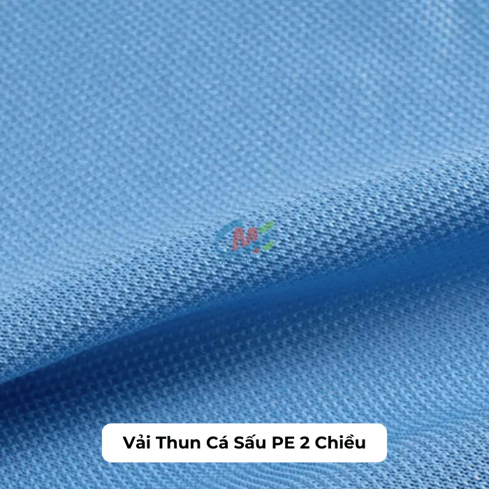 Vải thun cá sấu PE 2 chiều