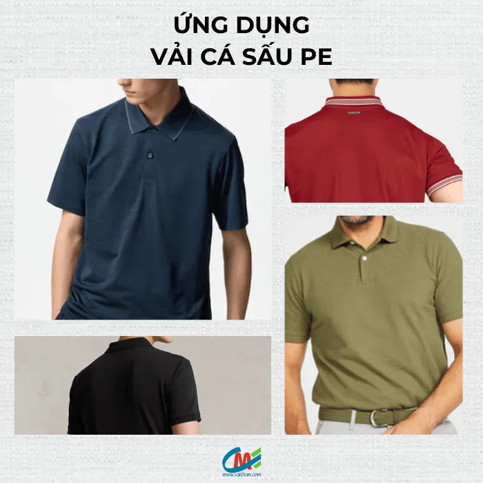 Ứng dụng vải thun cá sấu PE trong may mặc