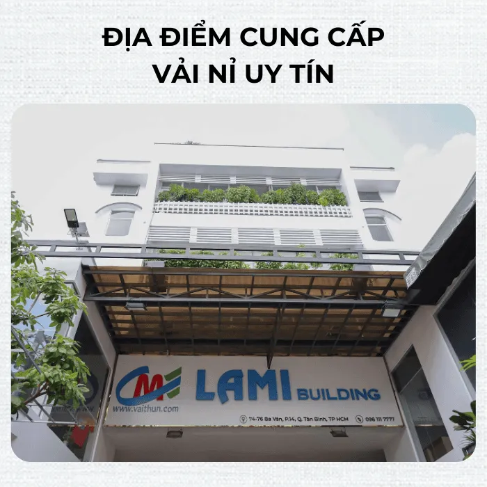 La Mi - Địa điểm cung cấp vải nỉ poly chất lượng uy tín