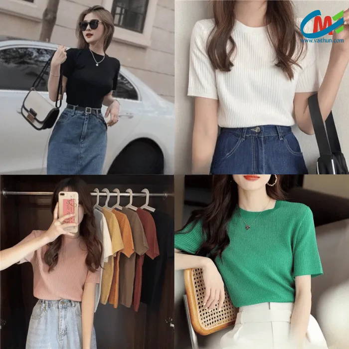 Ứng dụng của vải Rib 8x2 Viscose Spandex trong may mặc