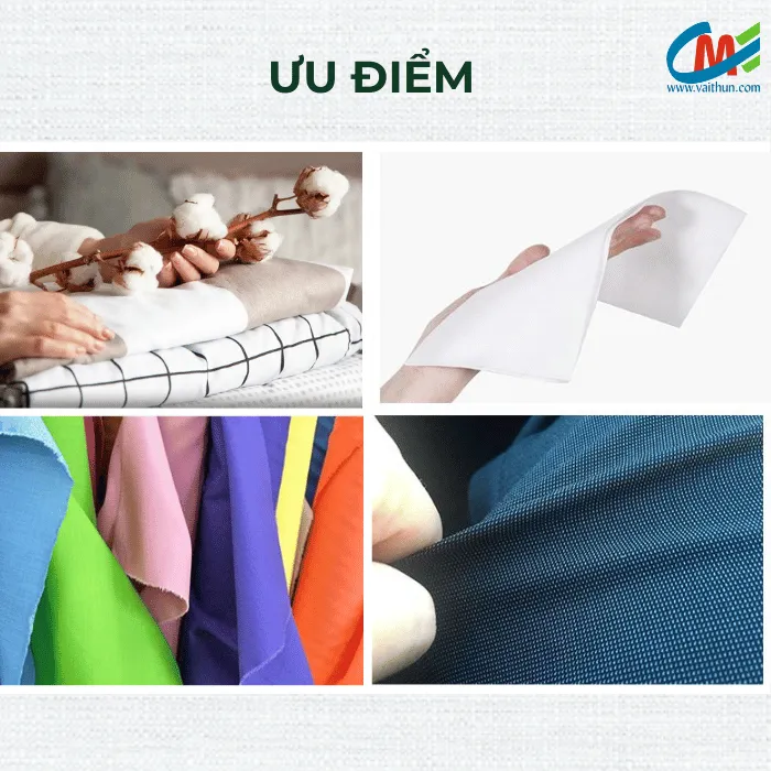 Ưu điểm vải cotton su