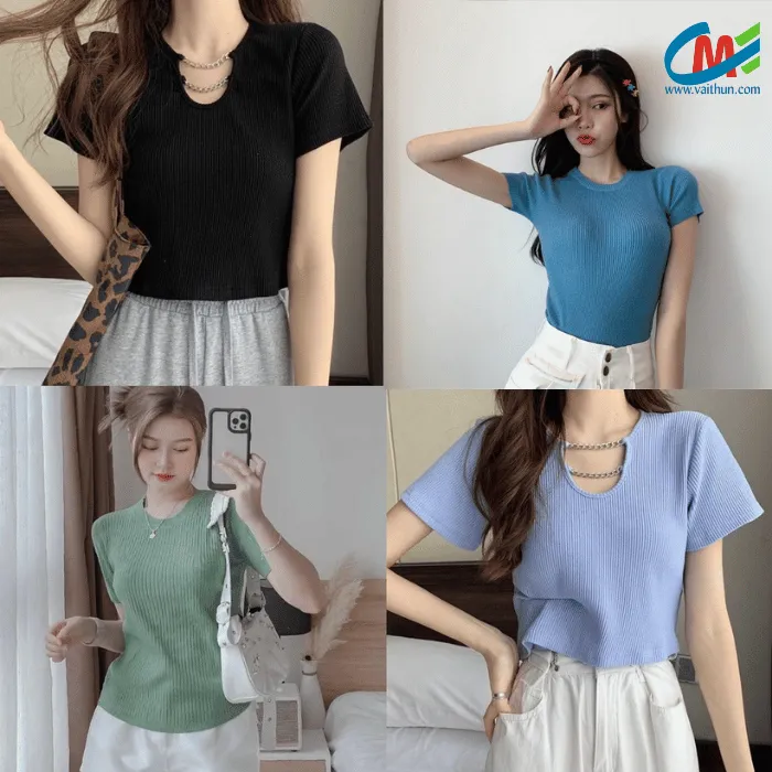 Ứng dụng của vải thun bo gân PE