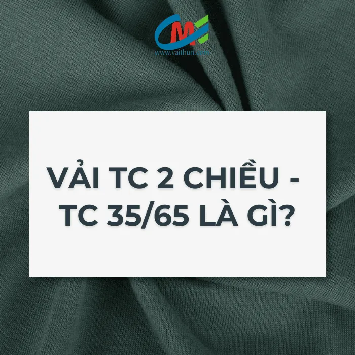 Vải TC 2 chiều - TC 35/65