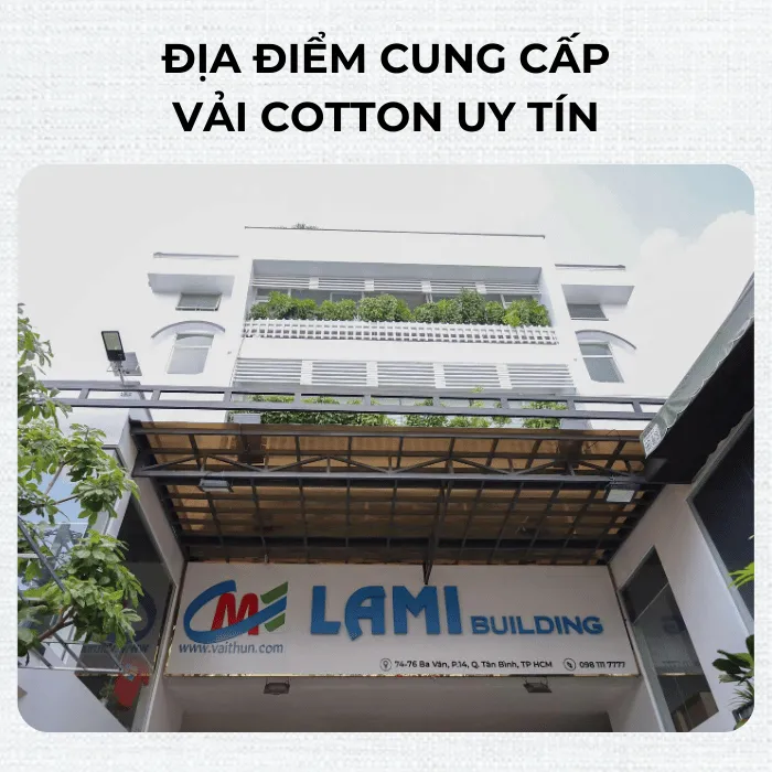 La Mi - Địa điểm cung cấp vải cotton uy tín