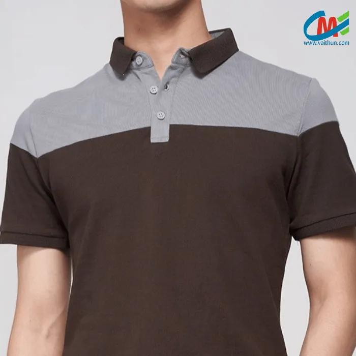 Mẫu áo polo kết hợp nguyên tắc phối màu tương tự