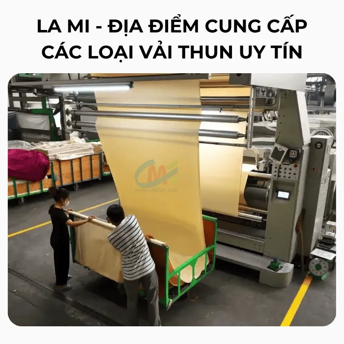 La Mi - Địa điểm cung cấp các loại vải thun uy tín, chất lượng