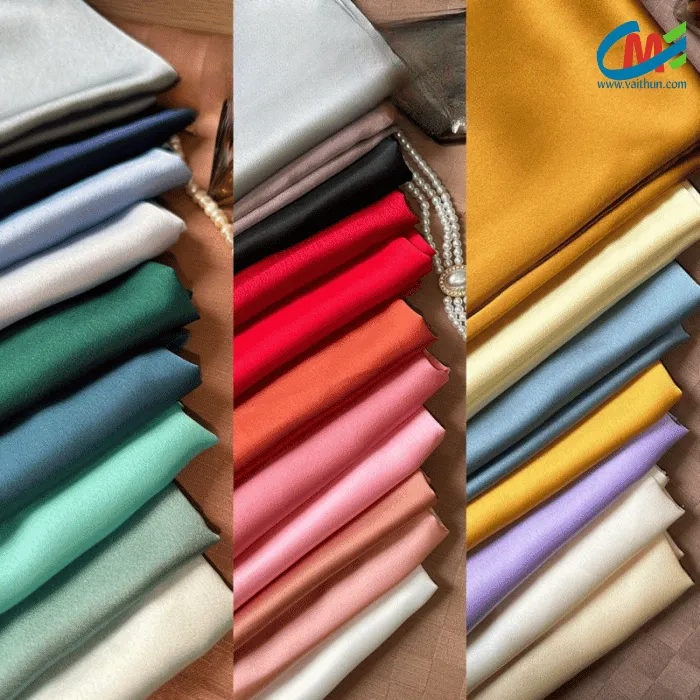 Lưu ý khi bảo quản vải lụa satin