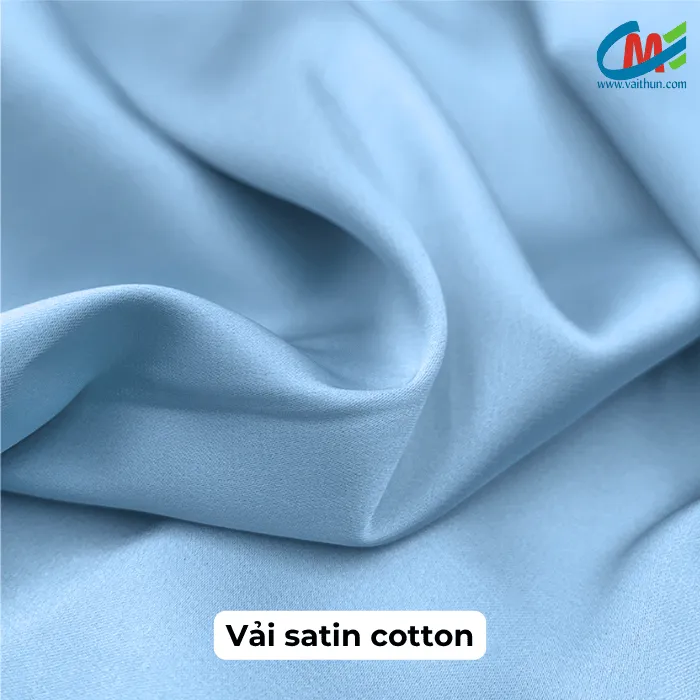 Vải satin cotton