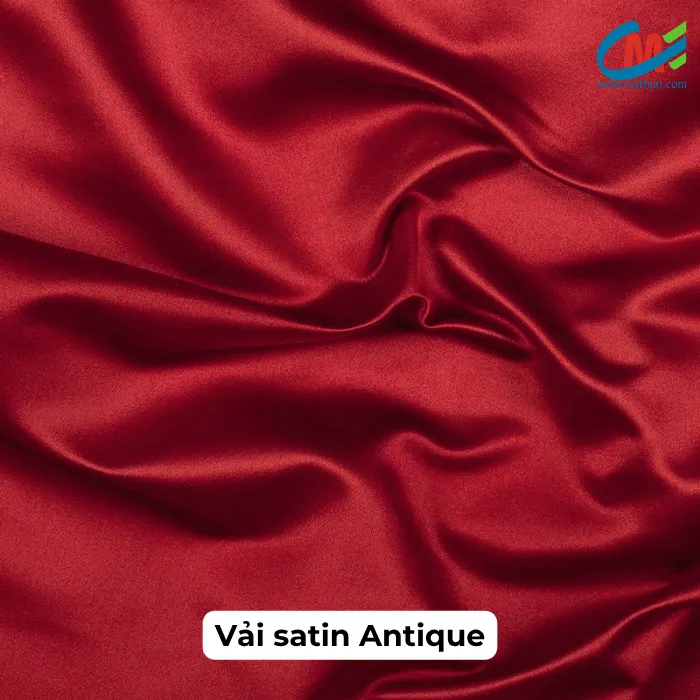 Vải satin Antique