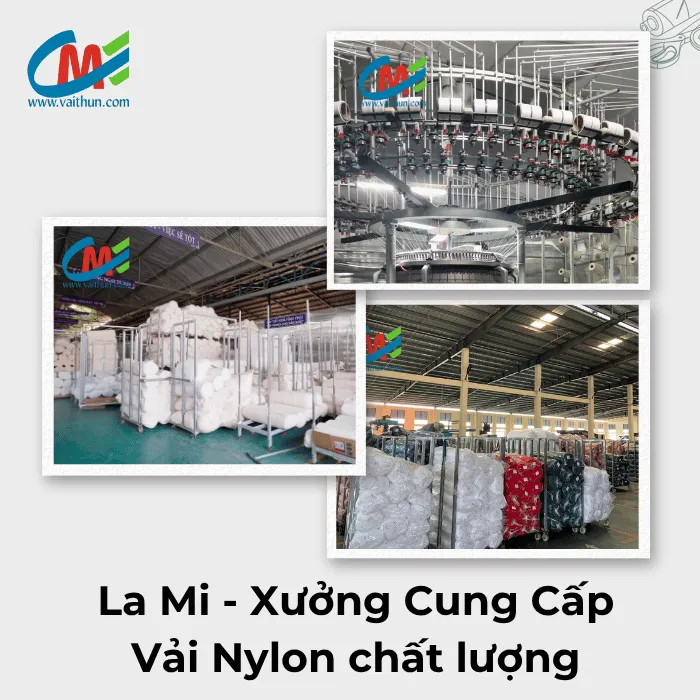 La Mi - Xưởng may cung cấp vải nylon chất lượng, giá tốt