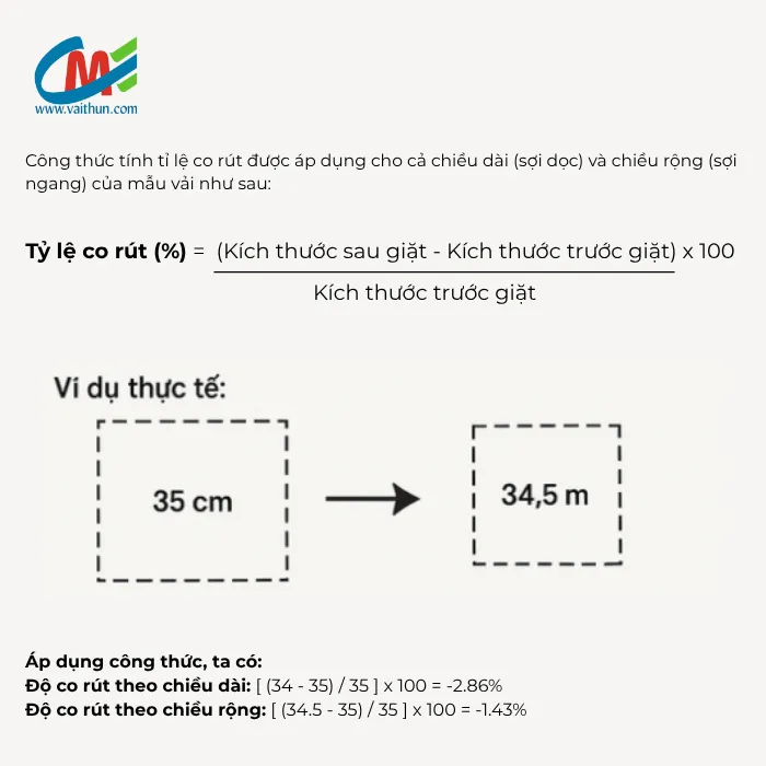 do co rut cua vai la gi