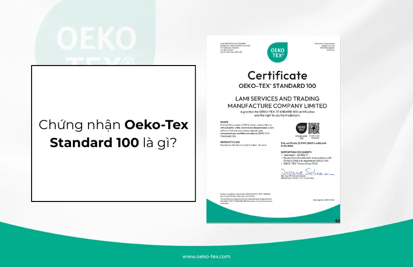 oeko tex standard la gi